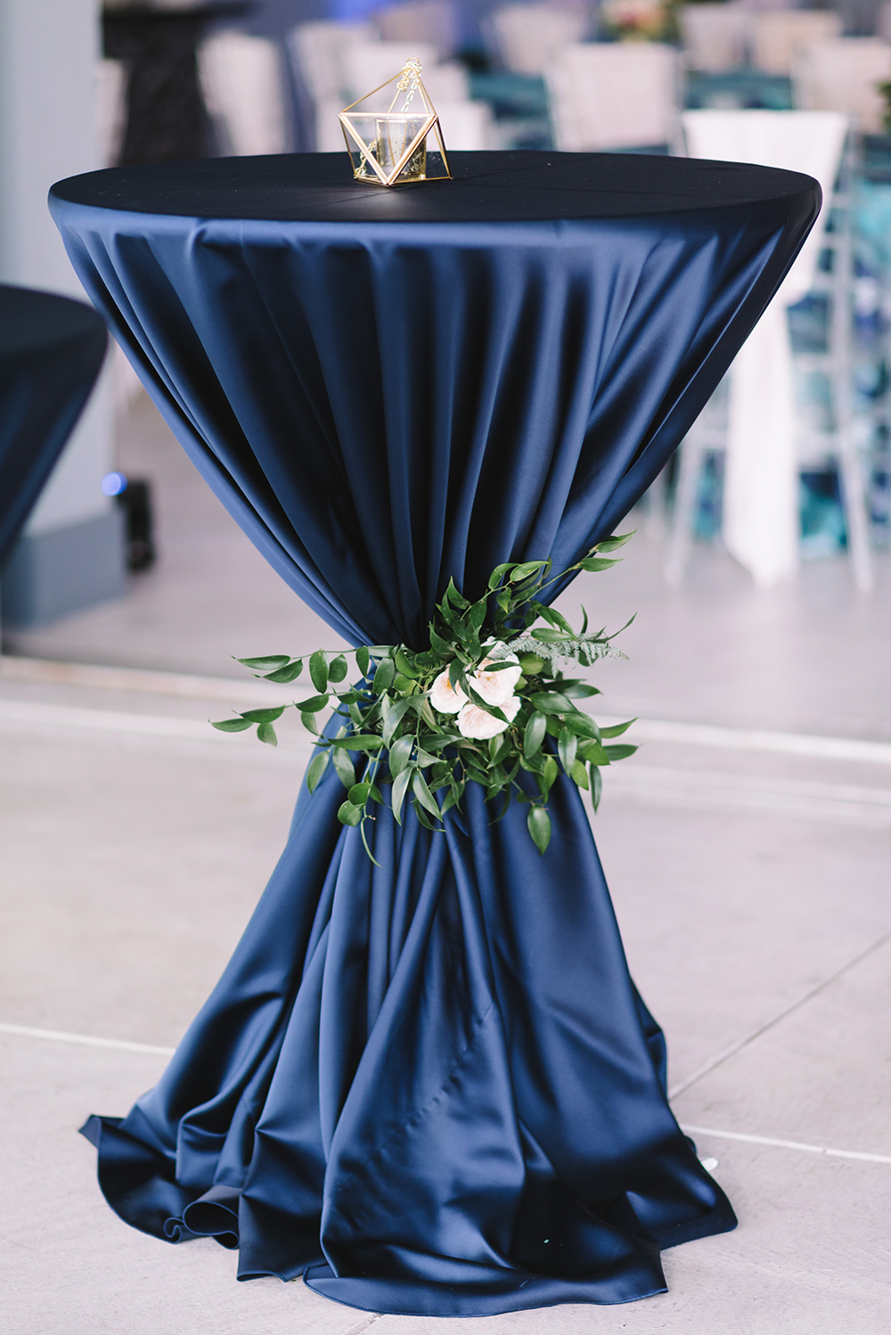reception decor - cocktail tables
