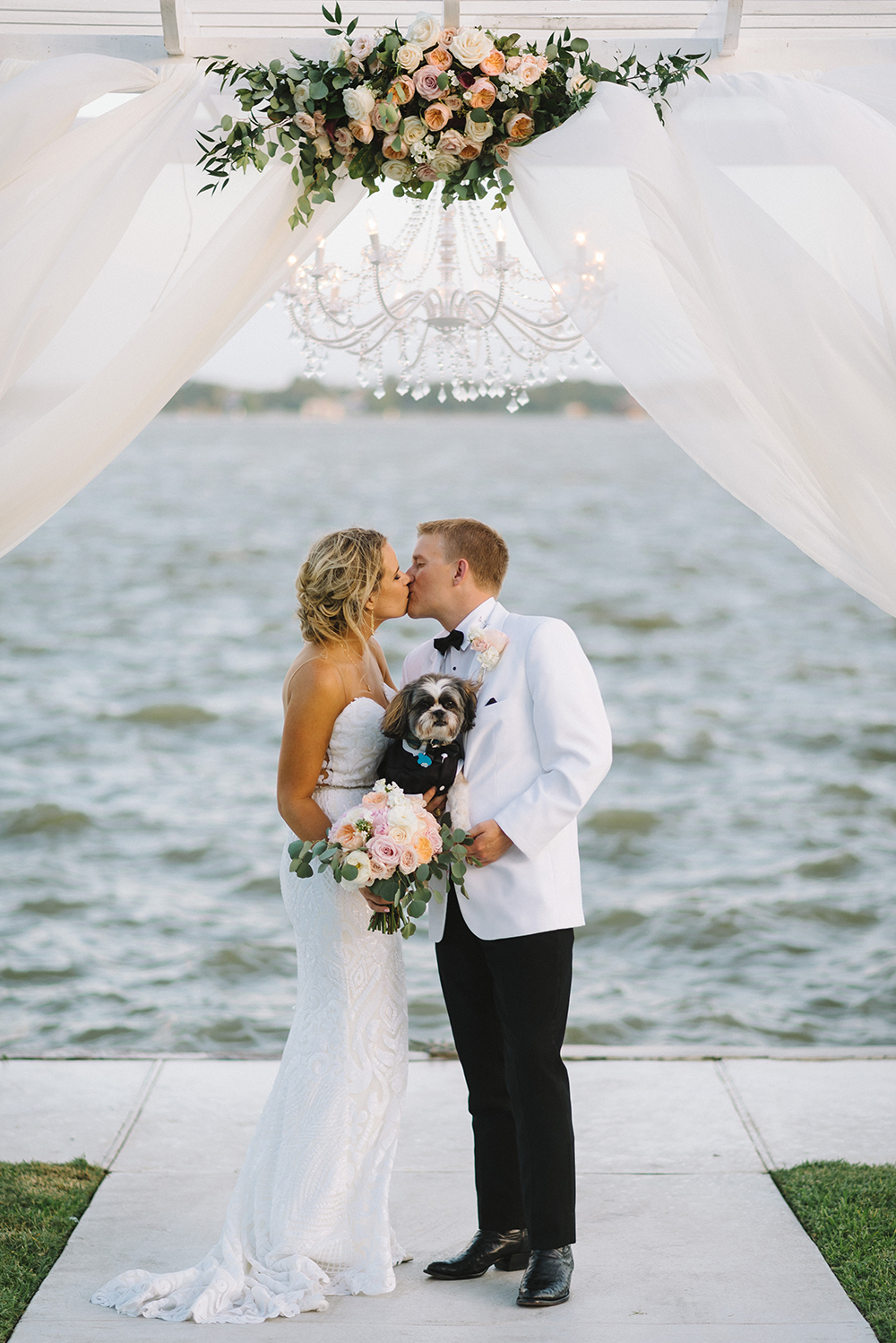 outdoor ceremony - houston wedding photography