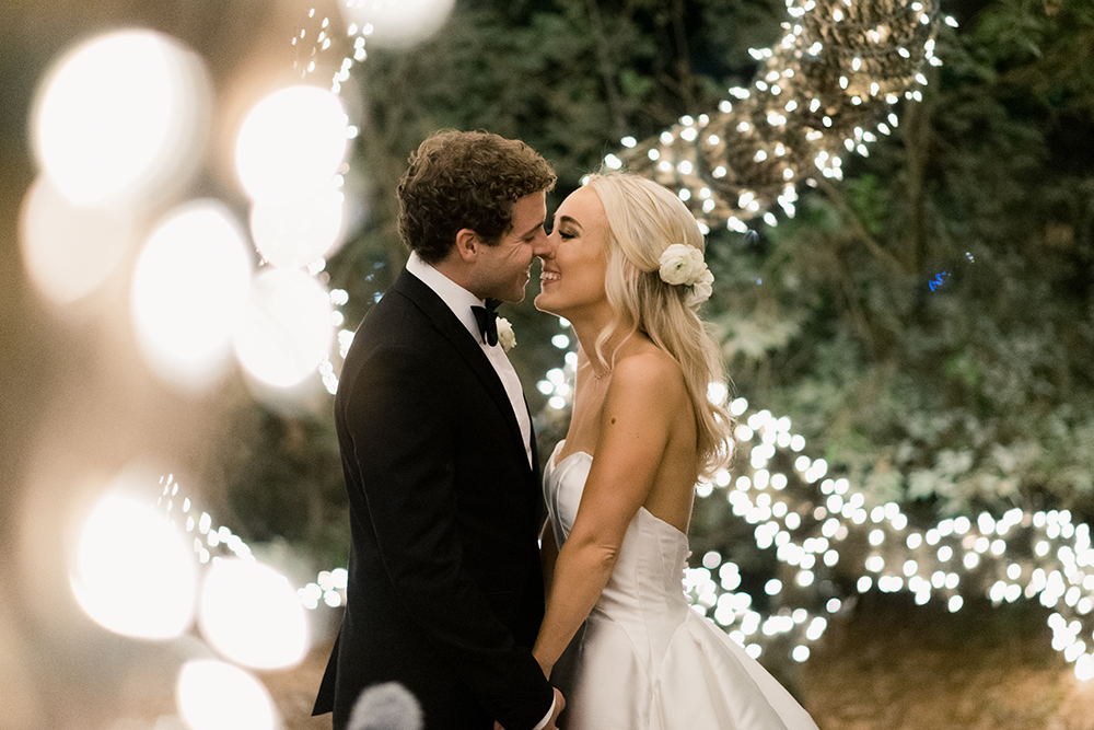light tree - string lights - houstonian hotel 