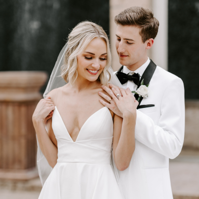 A Black & White Wedding at The Bell Tower on 34th